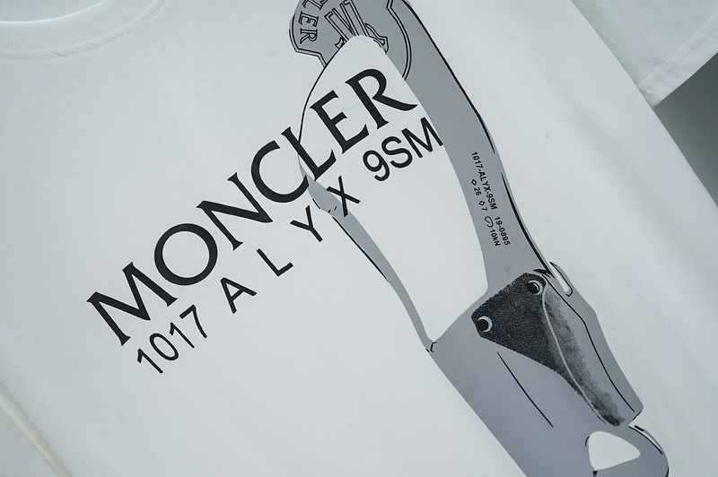 Футболка Moncler With Print "White" фото № 5