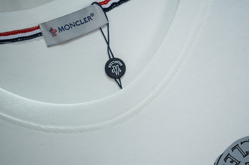 Футболка Moncler With Print "White" фото № 6