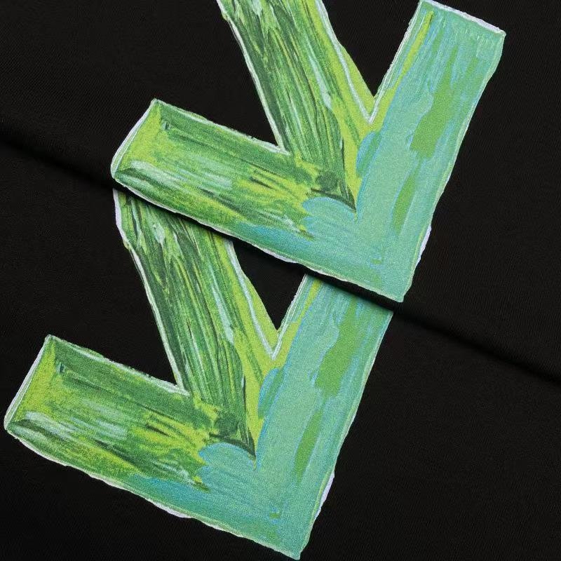 Футболка Off White Tornado Logo "Black" фото № 4