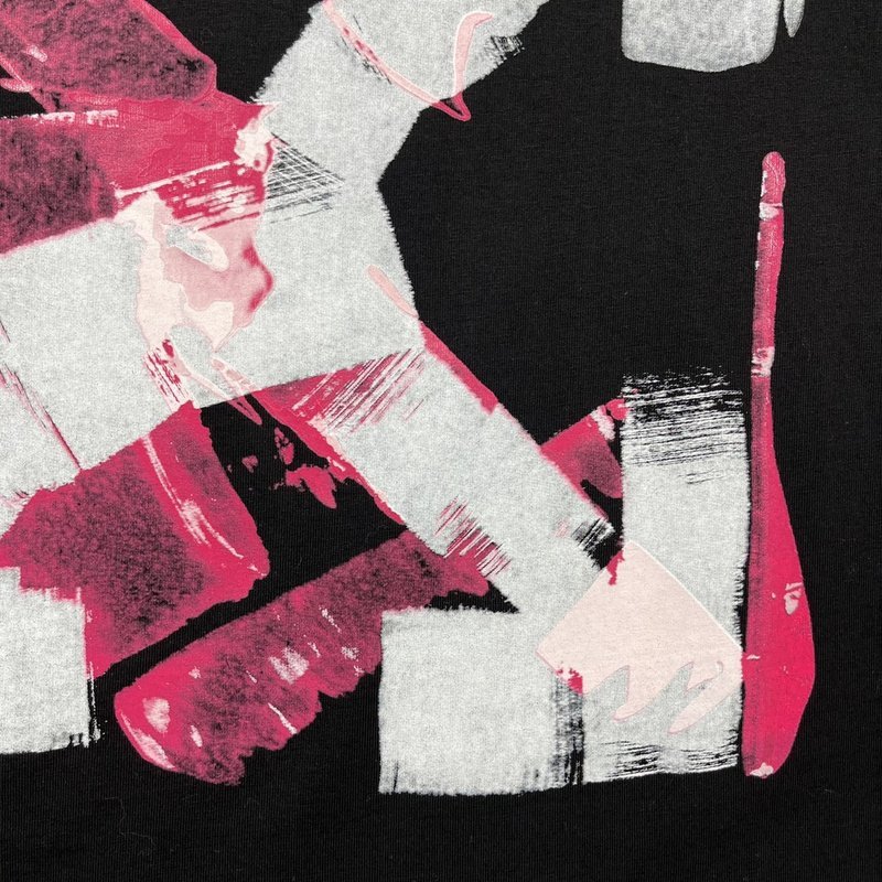 Футболка Off White Sloppy Print "Black" фото № 8