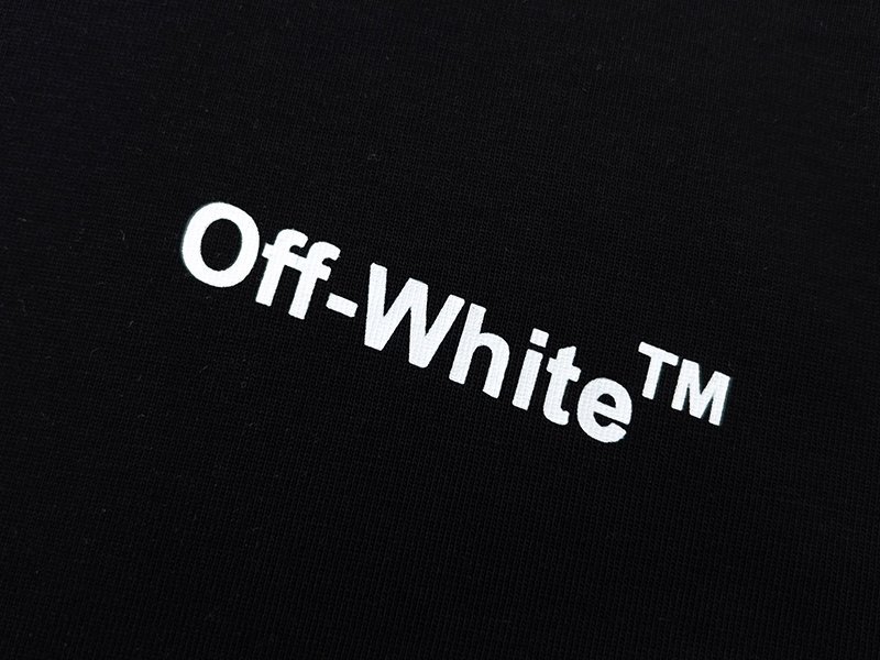 Футболка Off White For The Nature "Black" фото № 2