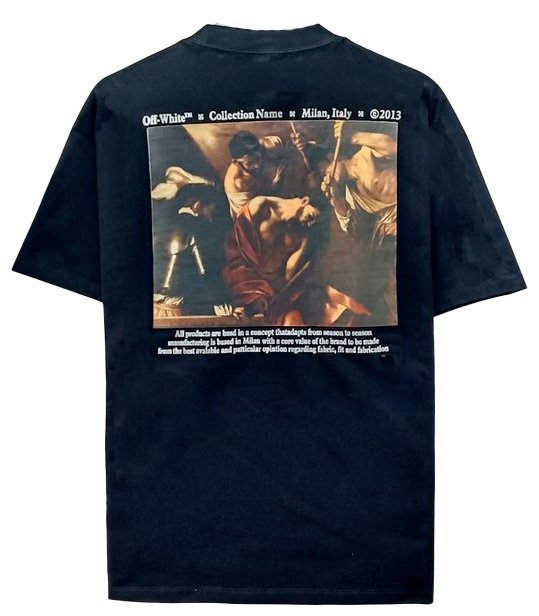 Футболка Off White Picture "Black" фото № 9