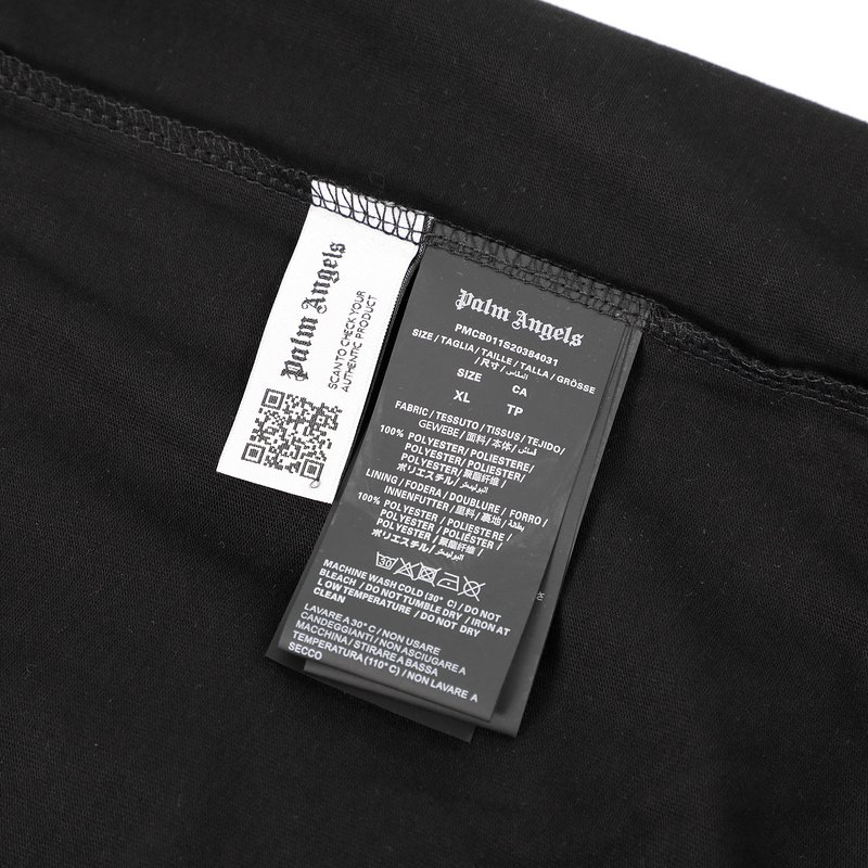 Футболка Palm Angels Tropical Sunset "Black" фото № 3