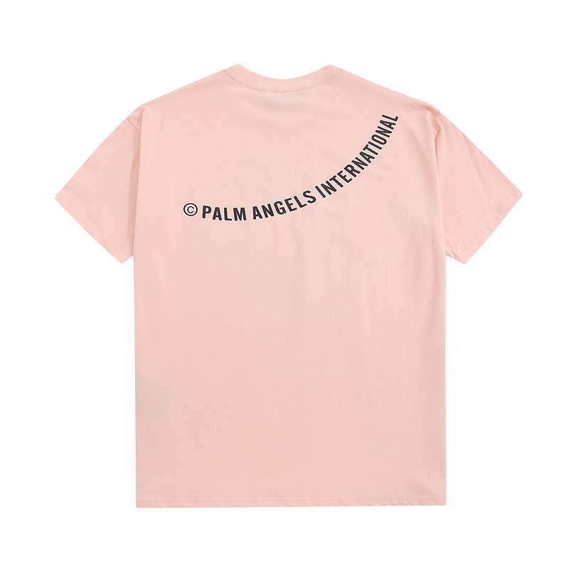 Футболка Palm Angels Spiral "Peach" фото № 2