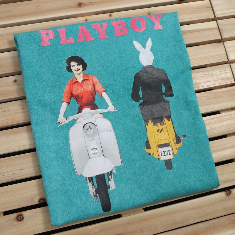Футболка Playboy Chance Meeting "Turquoise" фото № 3