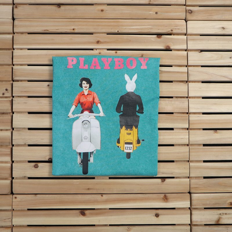 Футболка Playboy Chance Meeting "Turquoise" фото № 4
