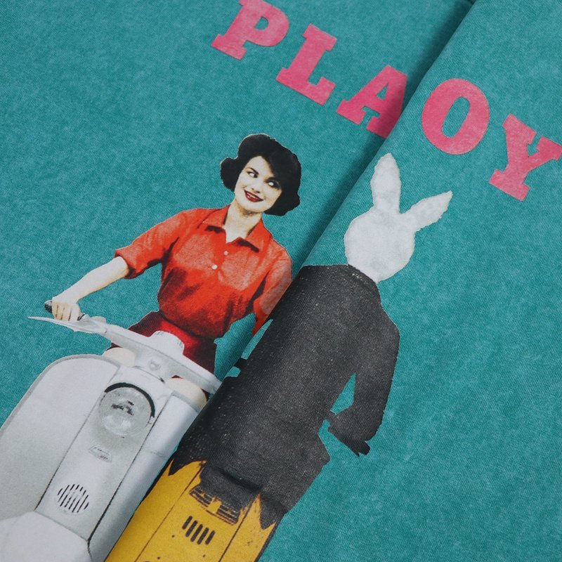 Футболка Playboy Chance Meeting "Turquoise" фото № 7
