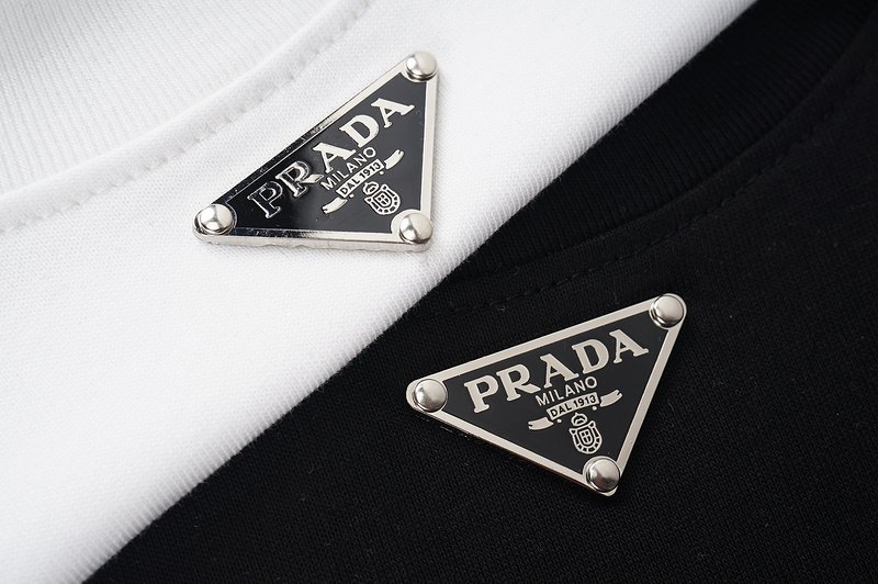 Футболка Prada With An Icon "White" фото № 2