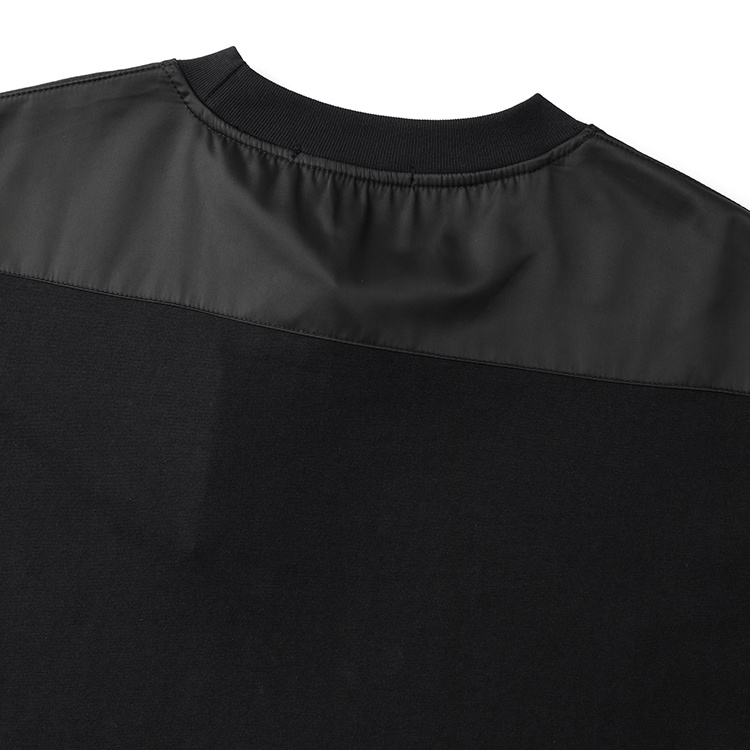 Футболка Prada With A Triangular Logo Made Of Rhinestones "Black" фото № 2