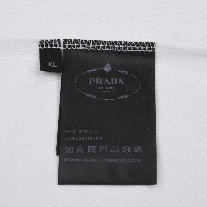 Футболка Prada Print Of Walking Rabbit "White" фото № 7