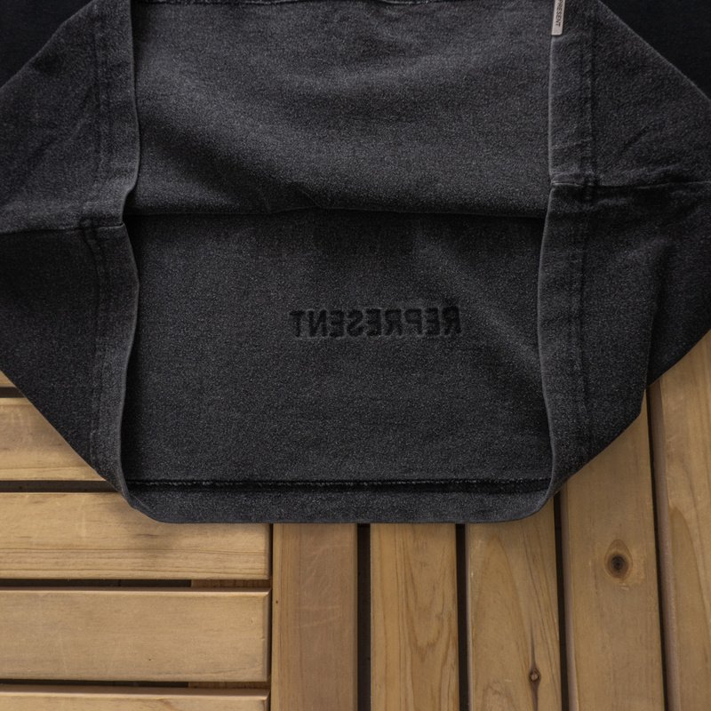 Футболка Represent Lettering All Over The Back "Black" фото № 8