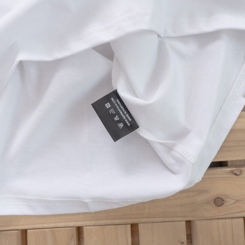 Футболка Represent Embroidered Front Logo "White" фото № 3