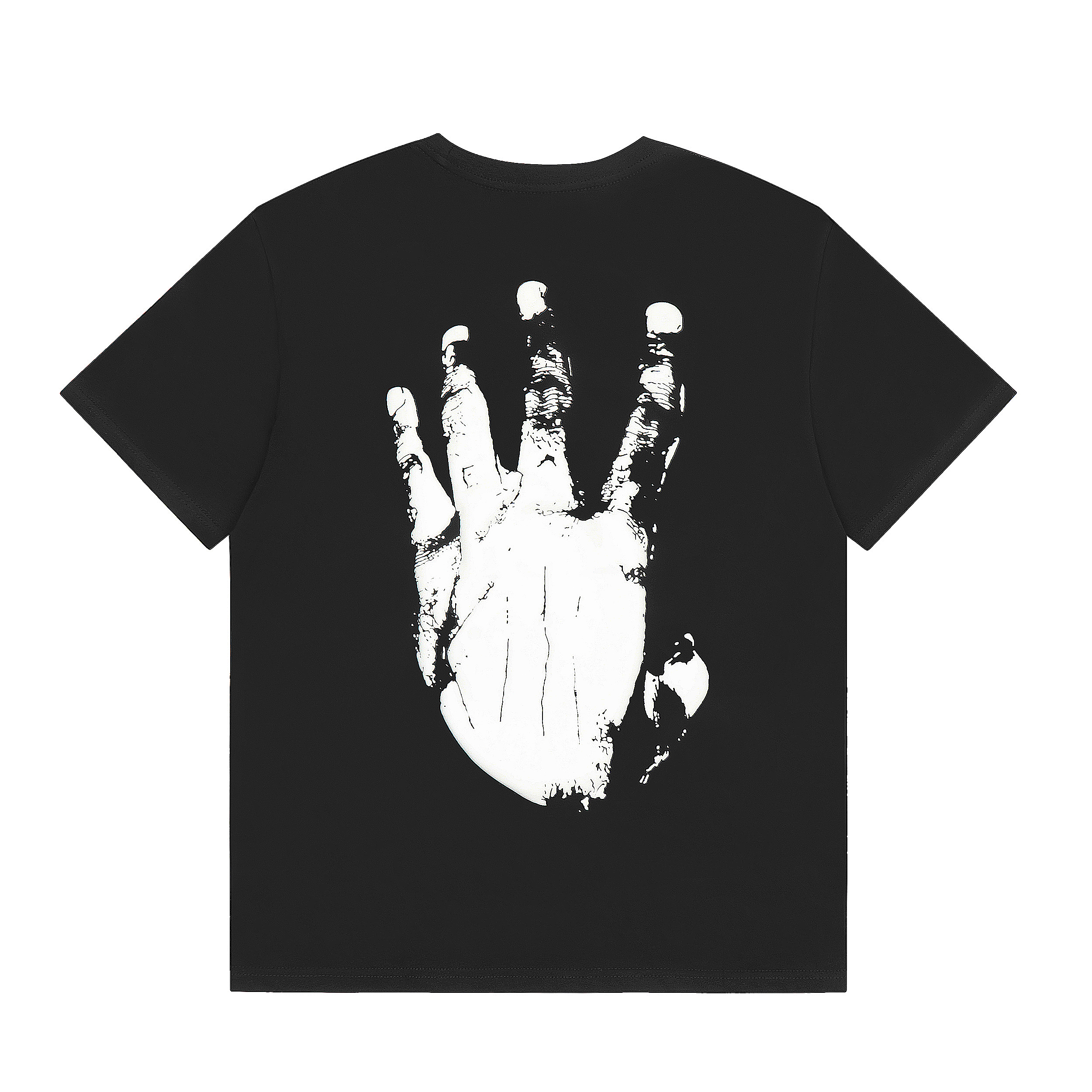 Футболка Revenge Palm Print on Your Back "Black" фото № 2