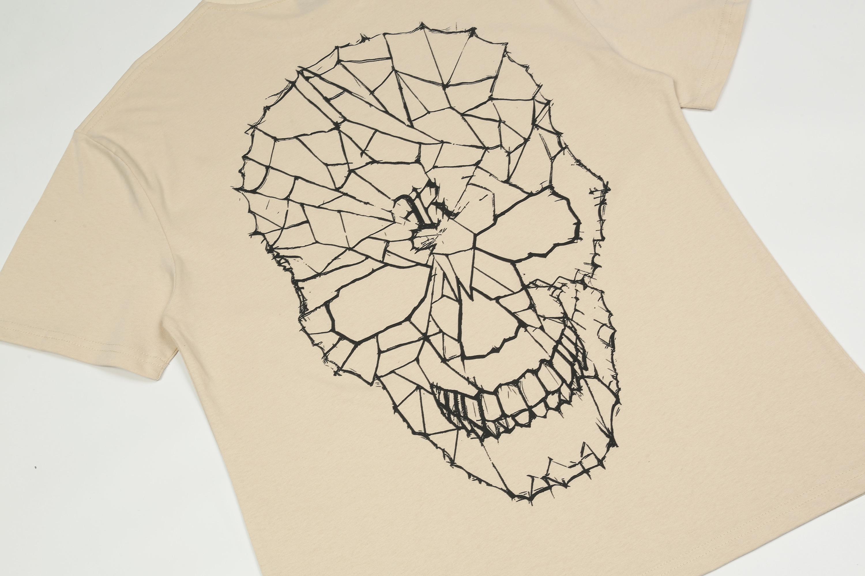 Футболка Revenge Web R-Skull "Sand" фото № 5
