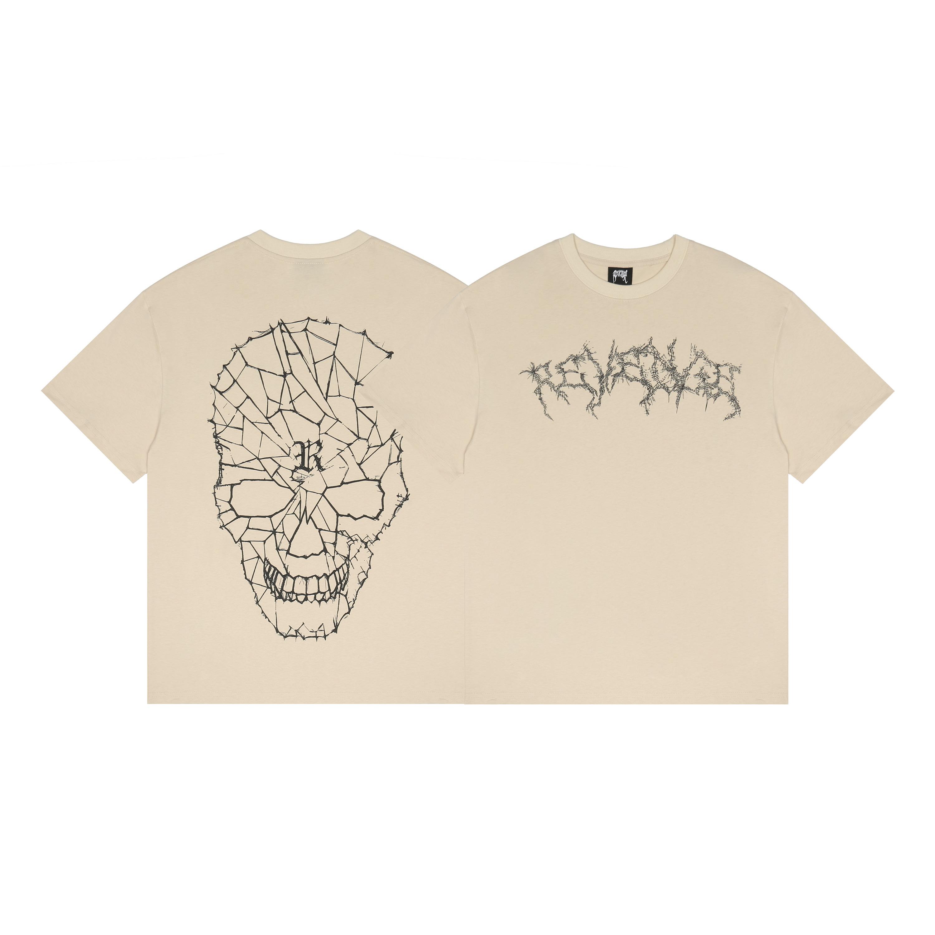 Футболка Revenge Web R-Skull "Sand" фото № 7