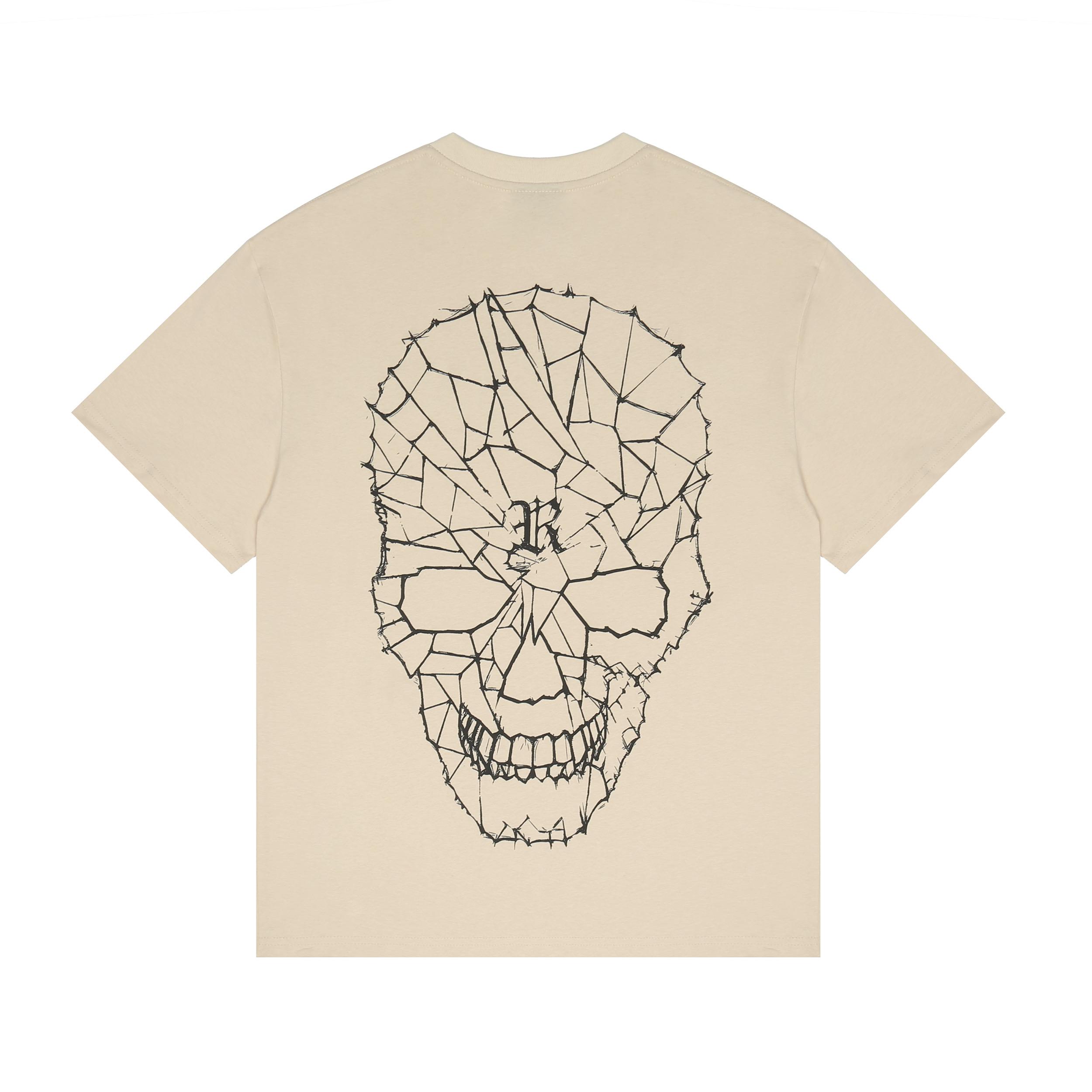 Футболка Revenge Web R-Skull "Sand" фото № 2