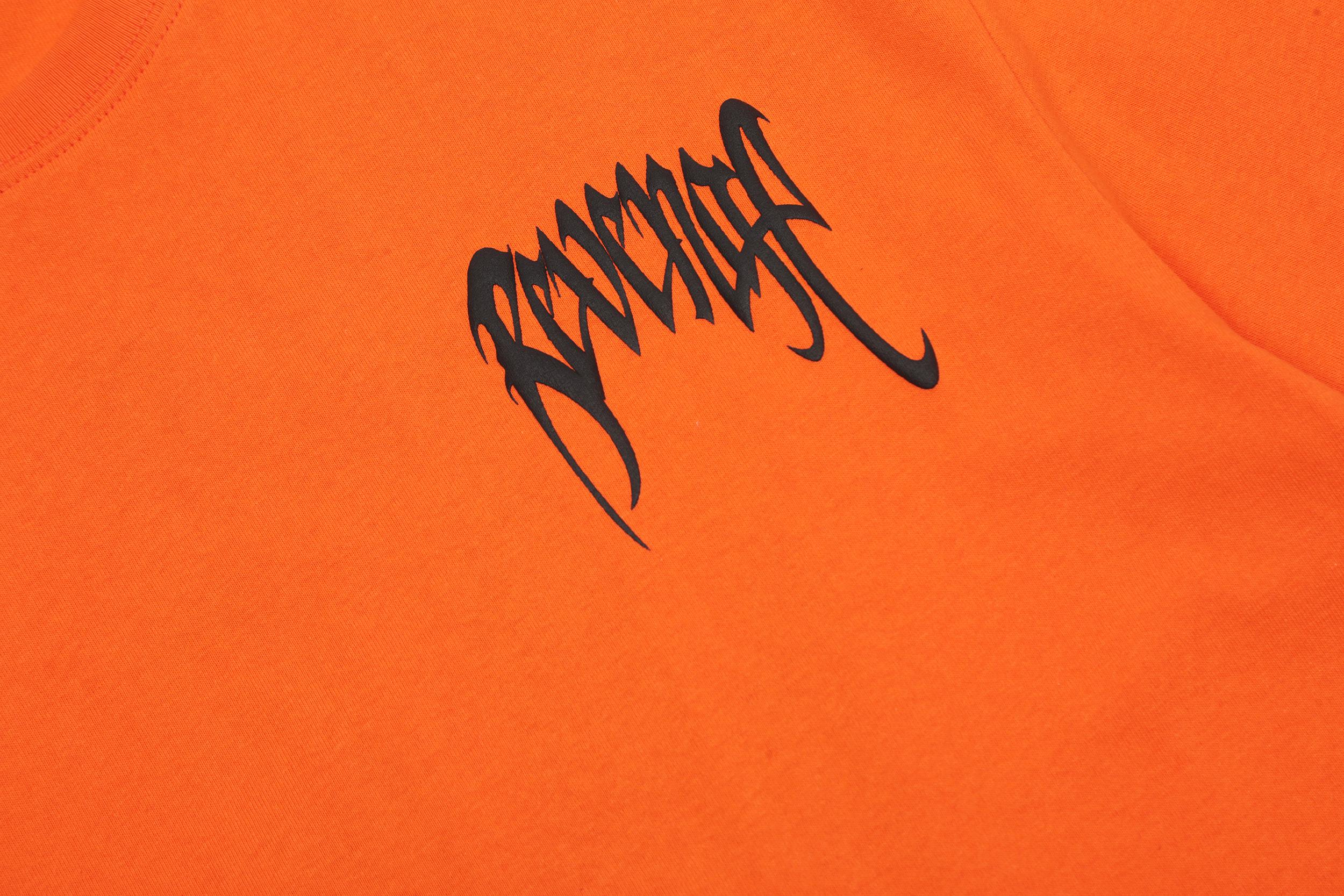 Футболка Revenge Handprint "Orange фото № 3
