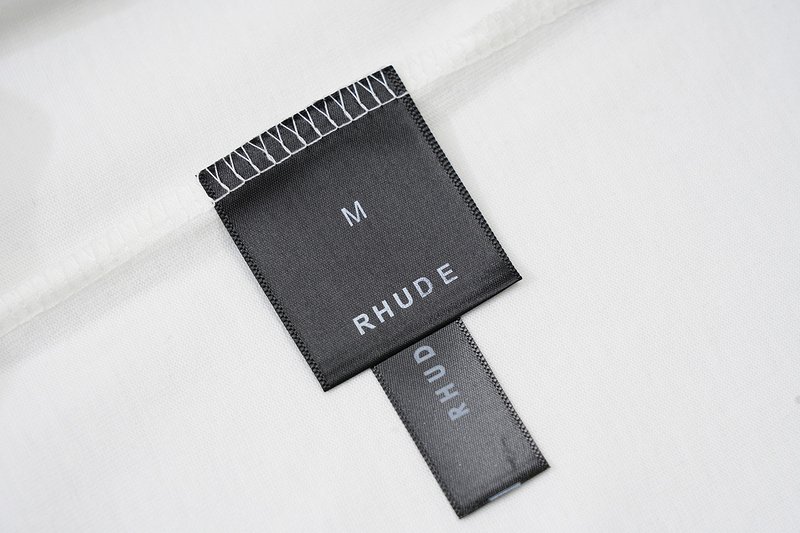 Футболка Rhude Triangle "White" фото № 2