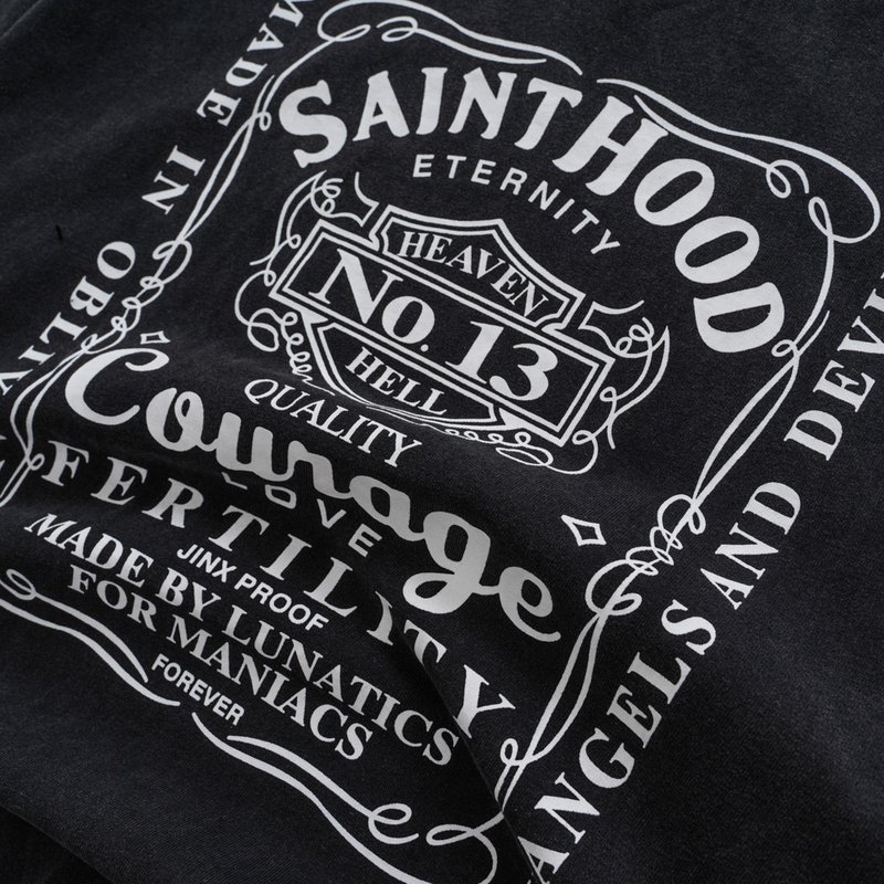 Футболка Saint Michael By Angels And Devils "Black" фото № 9