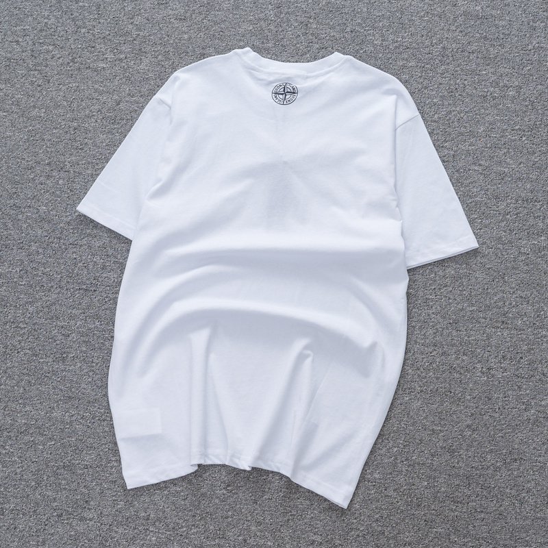 Футболка Stone Island Ripple "White" фото № 2