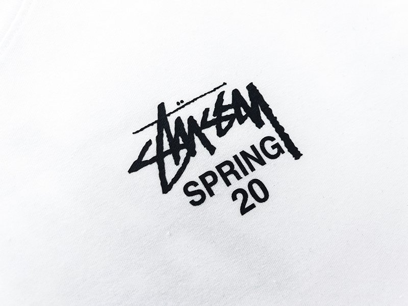 Футболка Stussy Spring "White" фото № 4