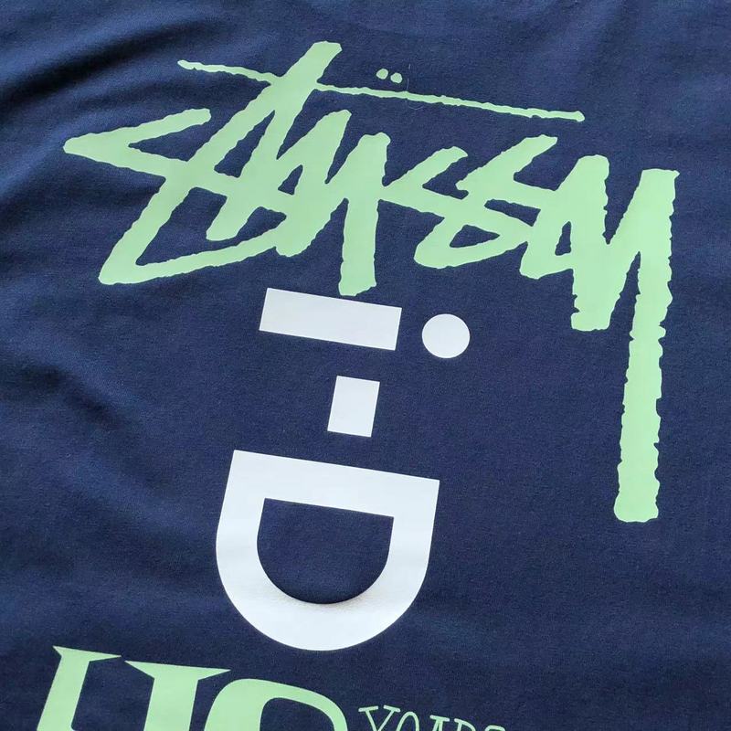 Футболка Stussy Winking Man "Blue" фото № 4