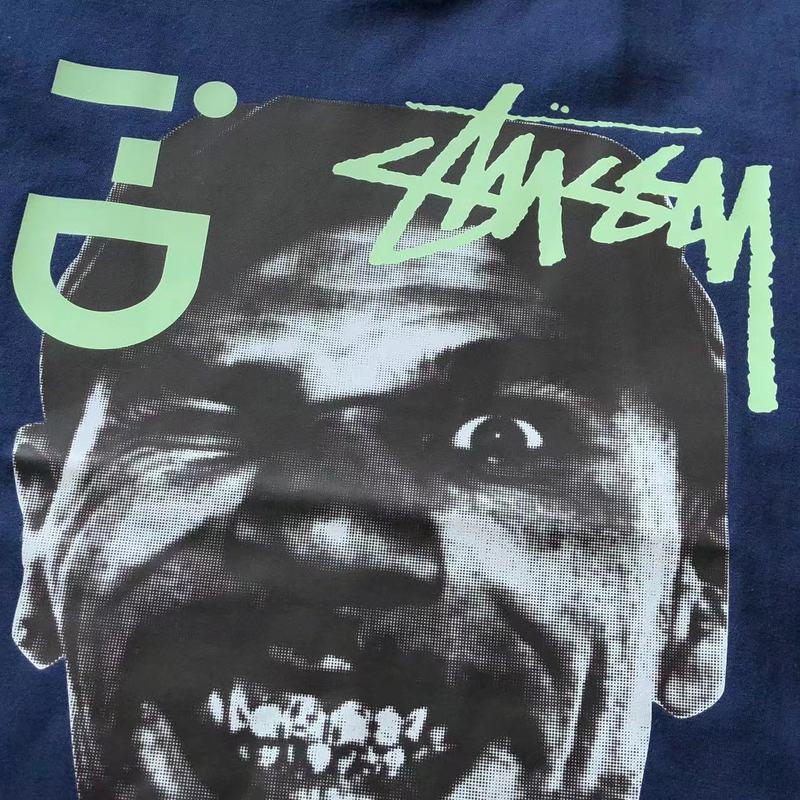 Футболка Stussy Winking Man "Blue" фото № 8