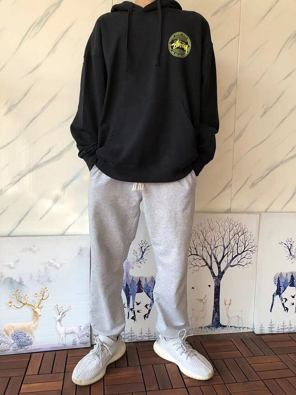 Худи Stussy Colorful Logo Inside Circle With Double Borders "Black" фото № 7