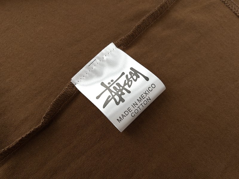 Футболка Stussy The Fools Crown "Brown" фото № 3