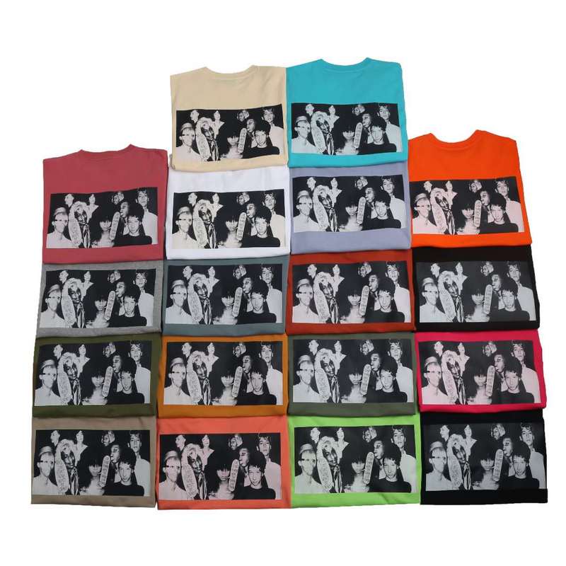 Футболка Stussy Outdated Photo - Print "Peach" фото № 3