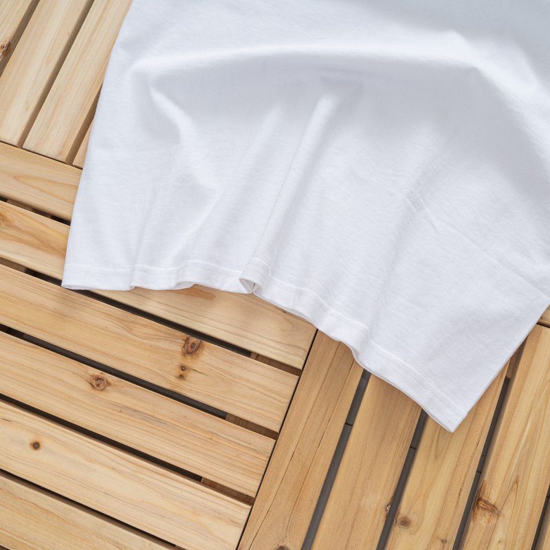 Футболка Stussy With Basic Logo Print "White" фото № 9