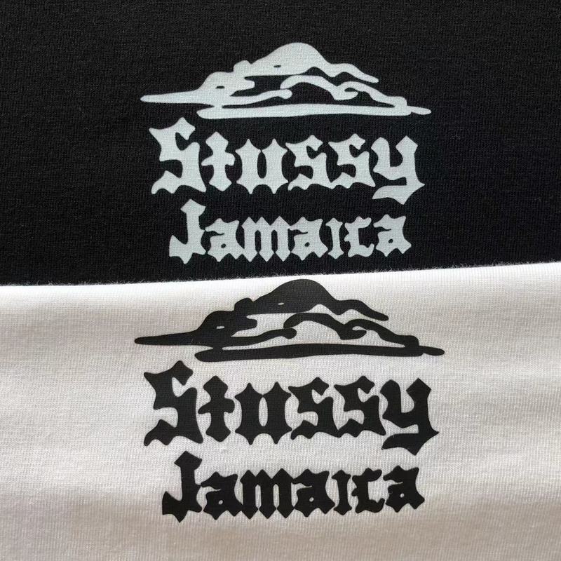 Футболка Stussy Palm Tree With Billiard Ball "White" фото № 5