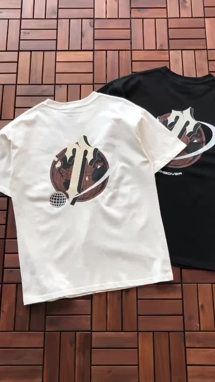 Футболка Trapstar Globe And Big Logo Back "White" фото № 3