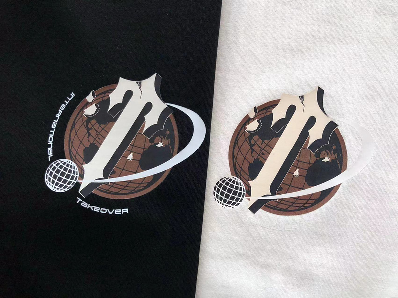 Футболка Trapstar Globe And Big Logo Back "White" фото № 5