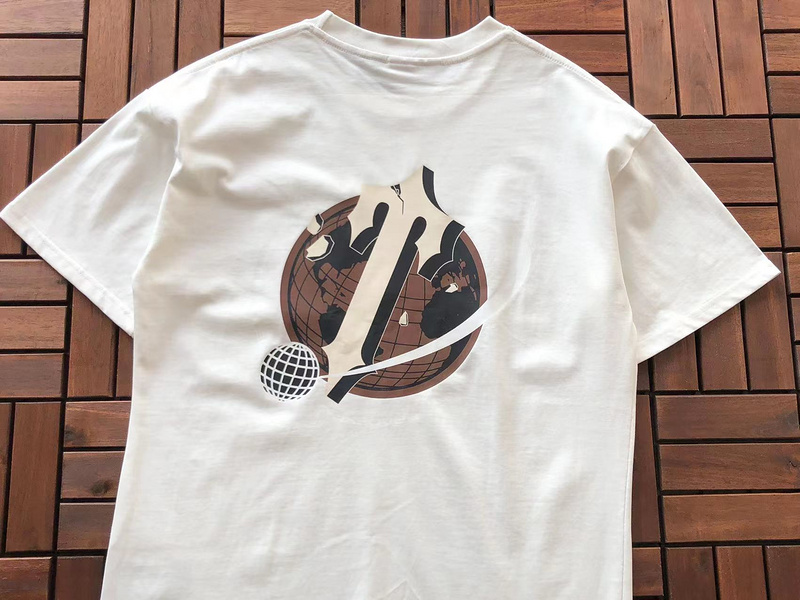 Футболка Trapstar Globe And Big Logo Back "White" фото № 7