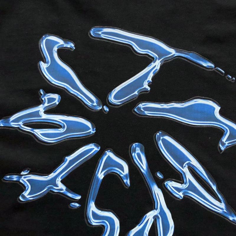 Футболка Trapstar Flower From Water Drops "Black" фото № 5