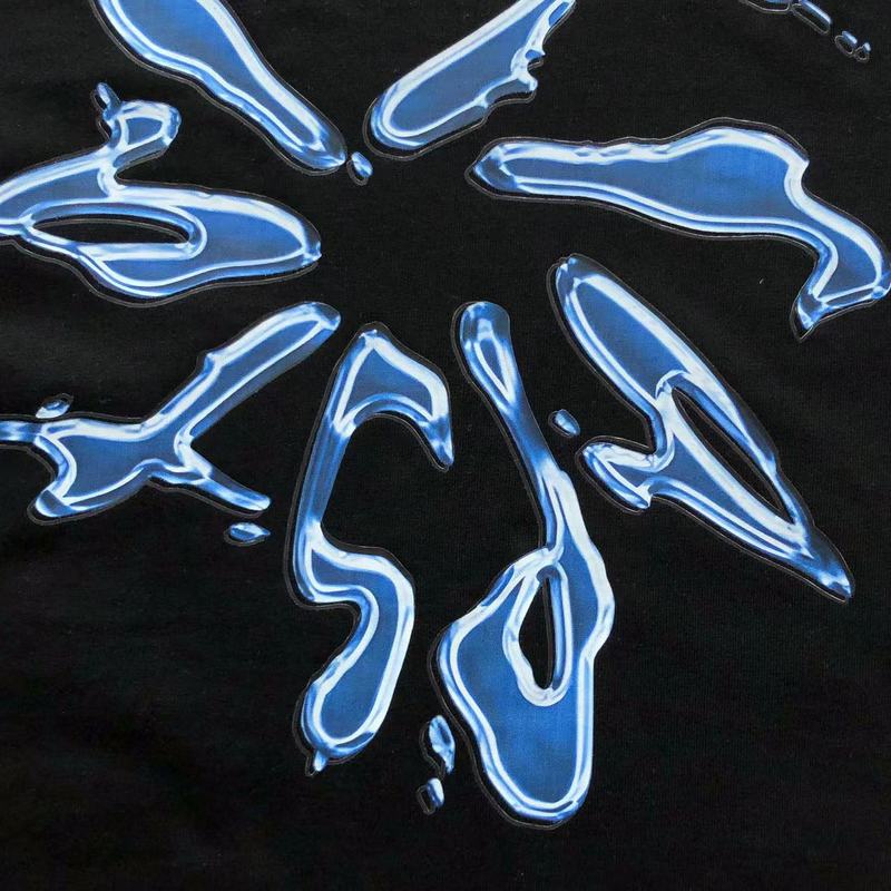 Футболка Trapstar Flower From Water Drops "Black" фото № 6