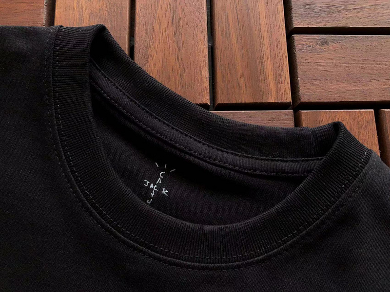 Футболка Travis Scott Astroworld Pixel Man Print "Black" фото № 2