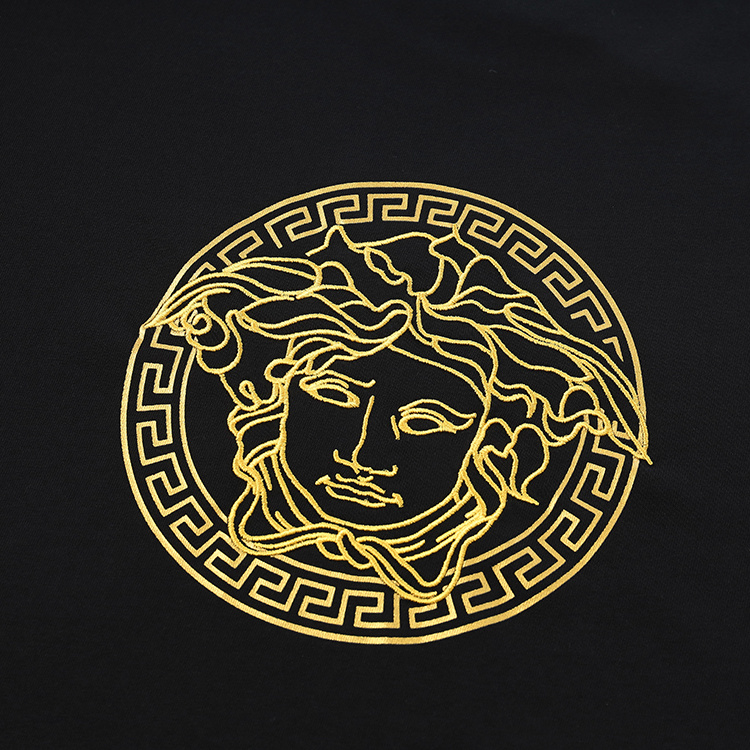 Футболка Versace X Fendi Logo "Black" фото № 4