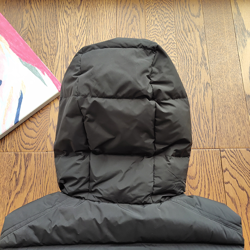 Жилетка Moncler Inscription On The Hood "Black" фото № 5