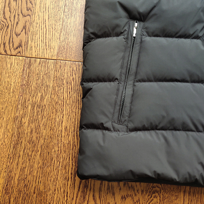 Жилетка Moncler Inscription On The Hood "Black" фото № 7