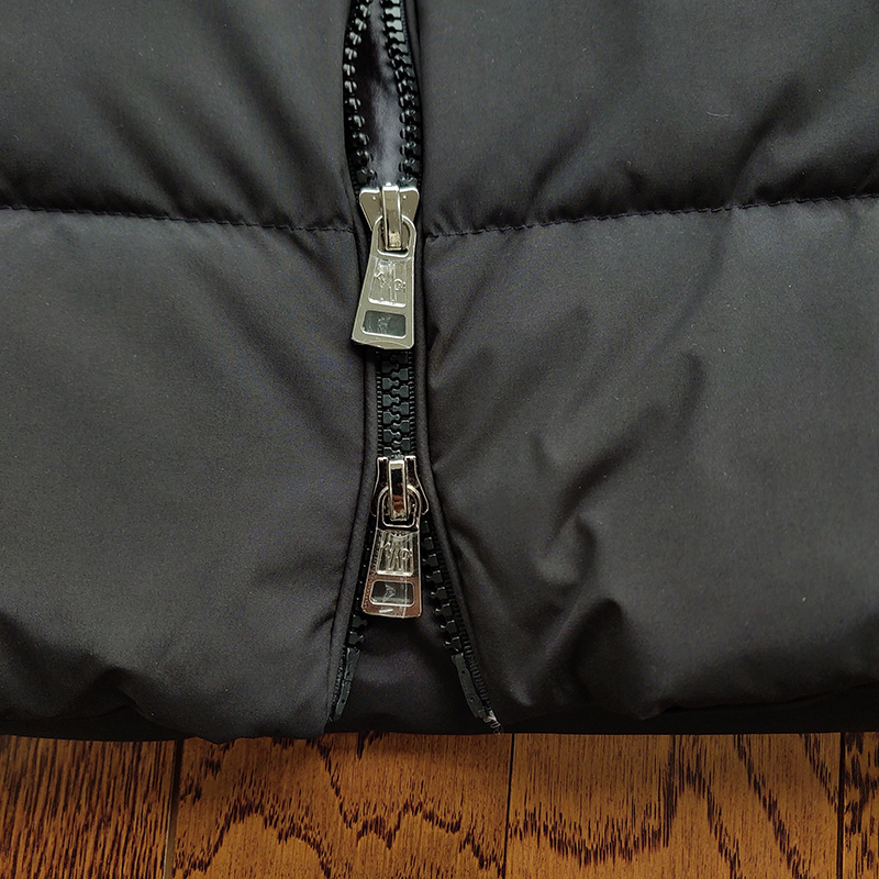 Жилетка Moncler Inscription On The Hood "Black" фото № 9