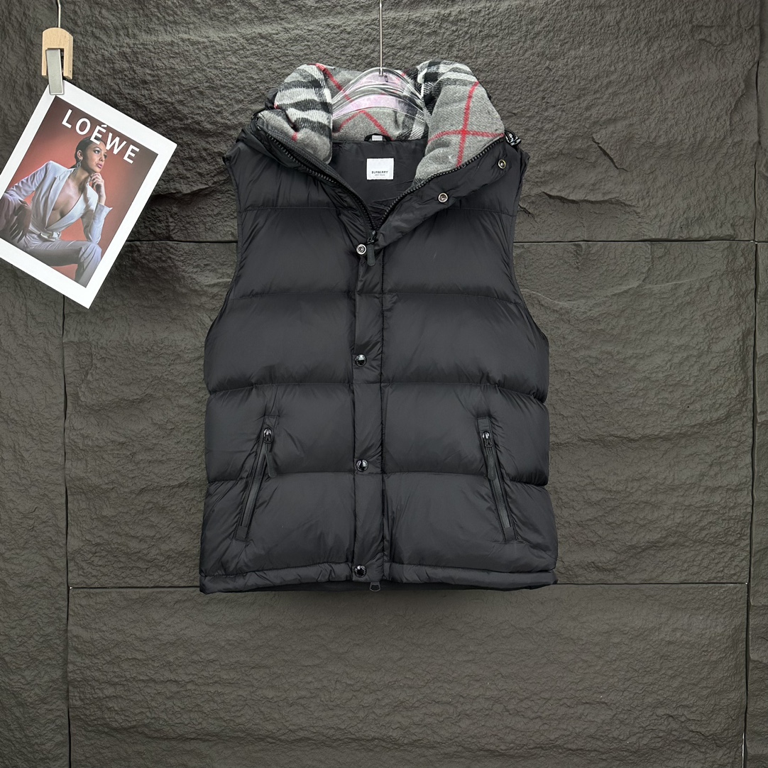 Пуховик Burberry Classic Detach "Black" фото № 3