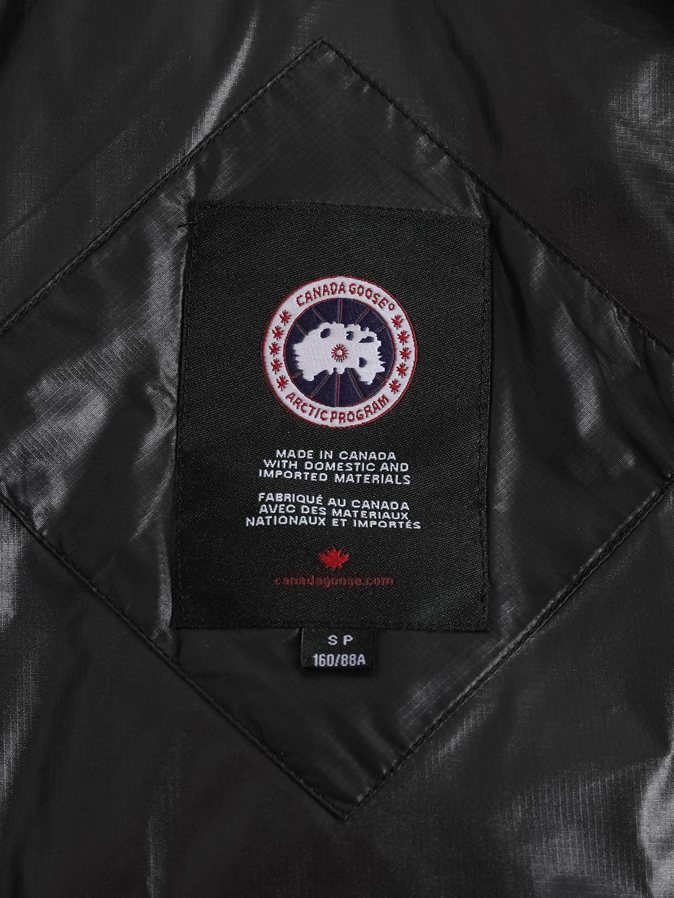 Пуховик Canada Goose Cypress Cropped Puffer "Black" фото № 6