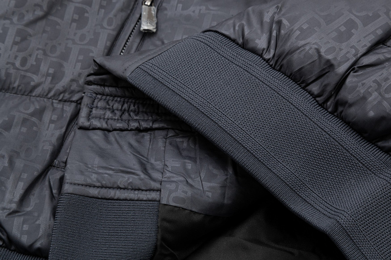 Пуховик Christian Dior Front Label "Navy Blue" фото № 6