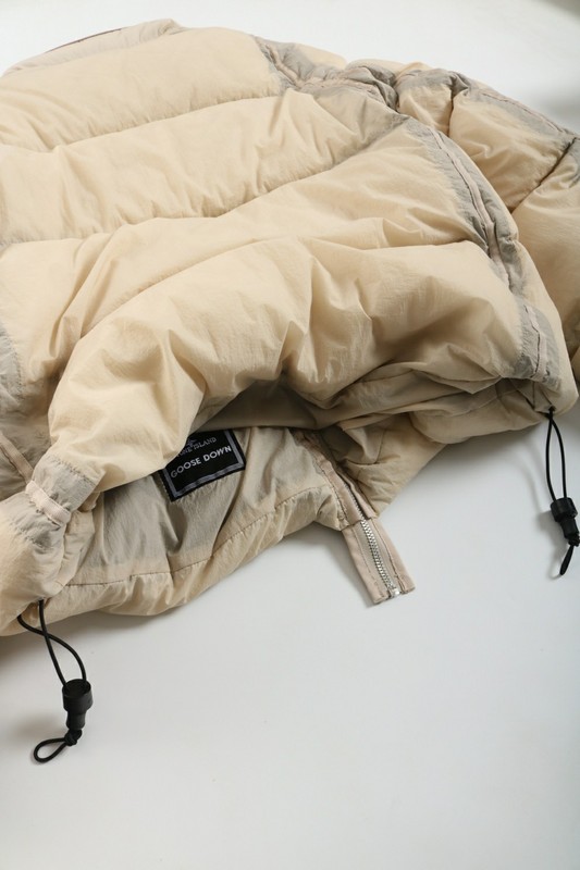Пуховик Stone Island Goose Down "Beige" фото № 9