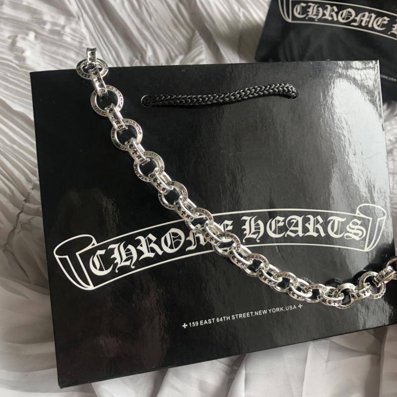 Браслет Chrome Hearts Rings and Symbols "Silver" фото № 4