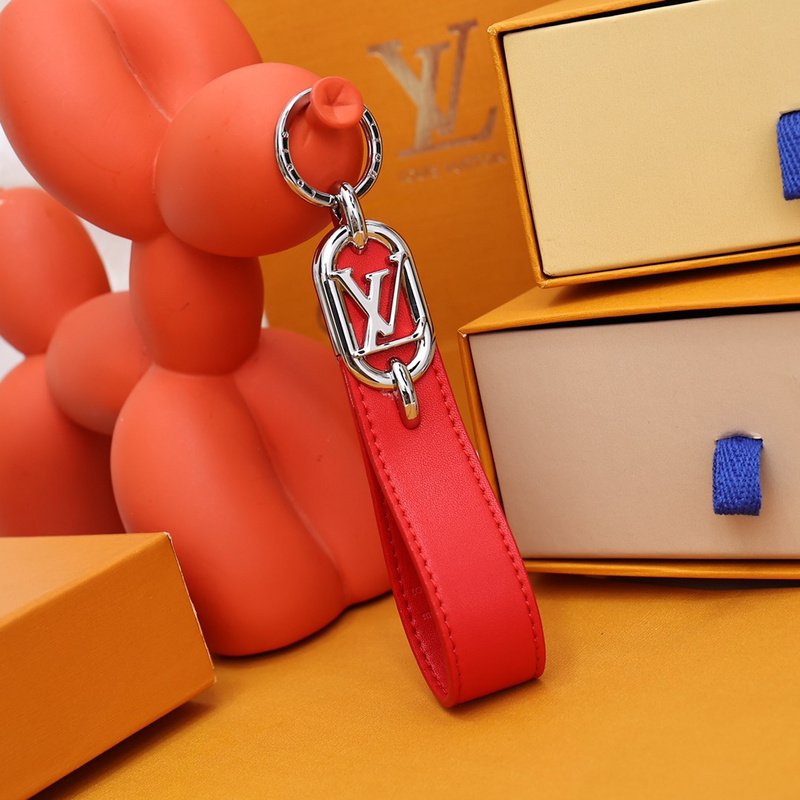 Брелок Louis Vuitton Symbols In Oval "Red" фото № 2
