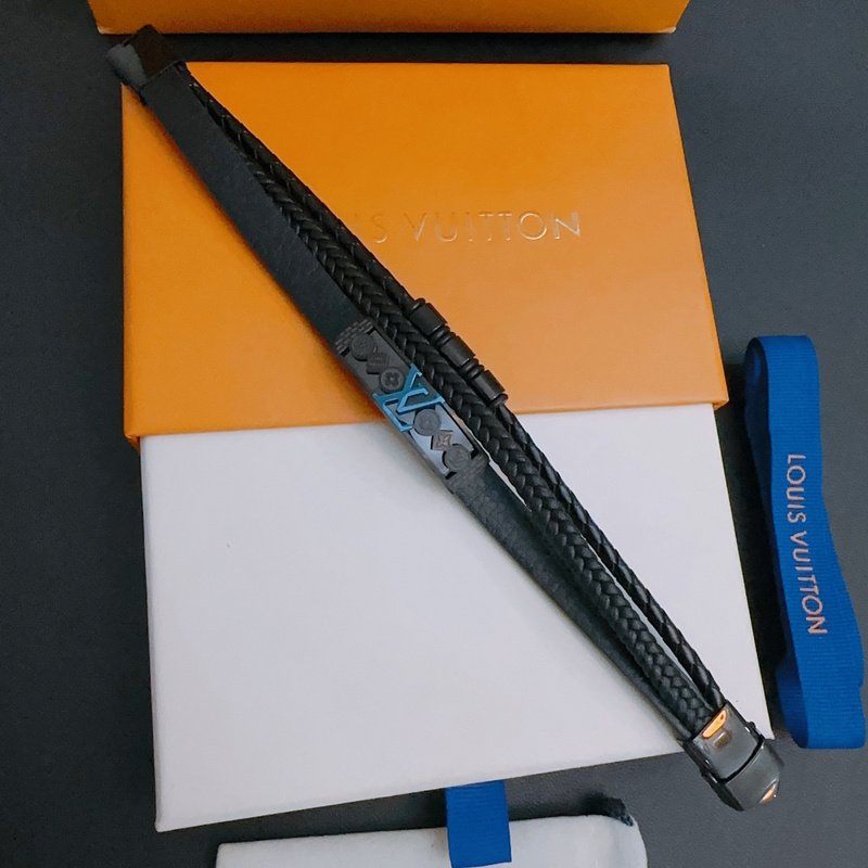 Браслет Louis Vuitton Multiple Details "Black" фото № 4