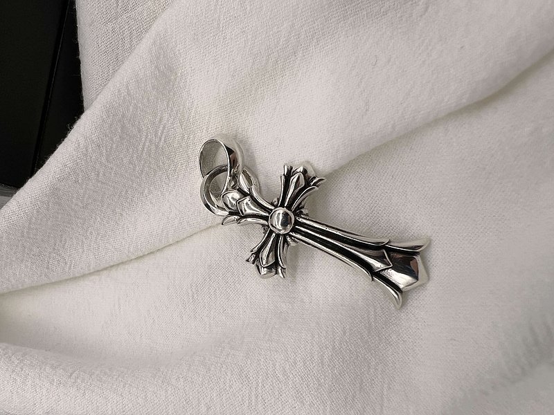 Подвеска Chrome Hearts From Brand - Common Cross "Silver" фото № 2